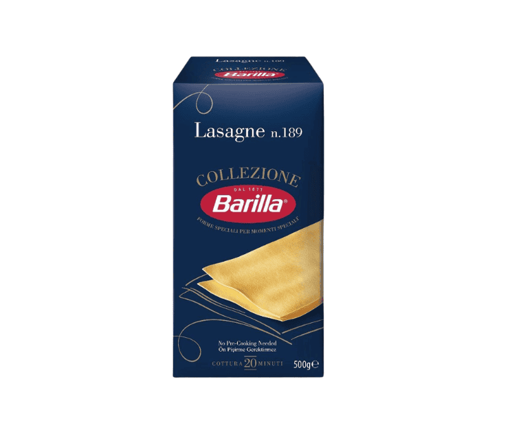 Barilla Lasagna Pasta Sheets - 500g