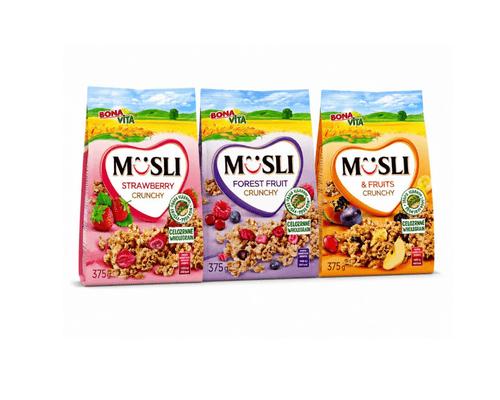 Crispy Muesli Bags 375g - Forest Fruit