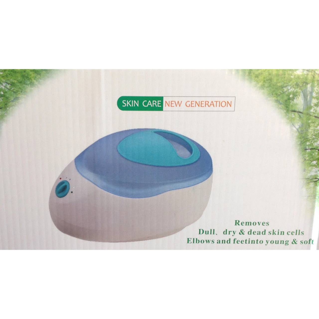 Paraffin wax machine with wax