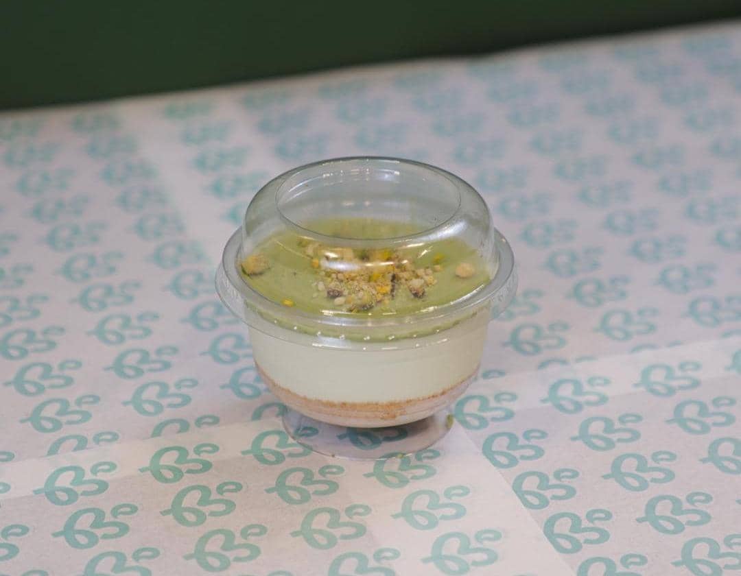 Pistachio Cheesecake - 240 Calories