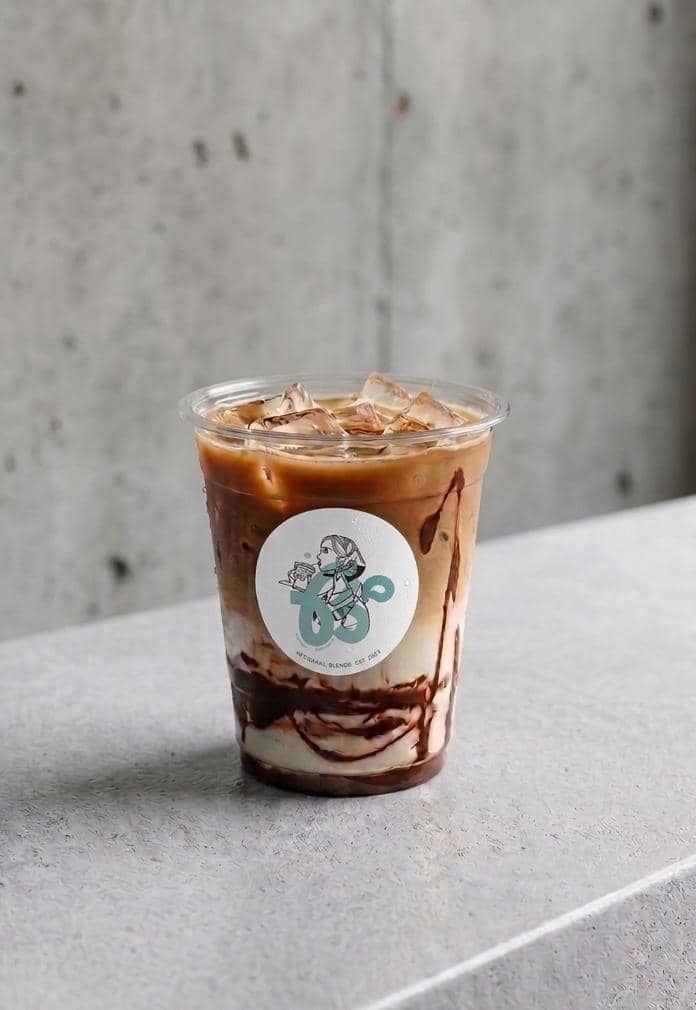 Iced Spanish Latte Caramel - Large