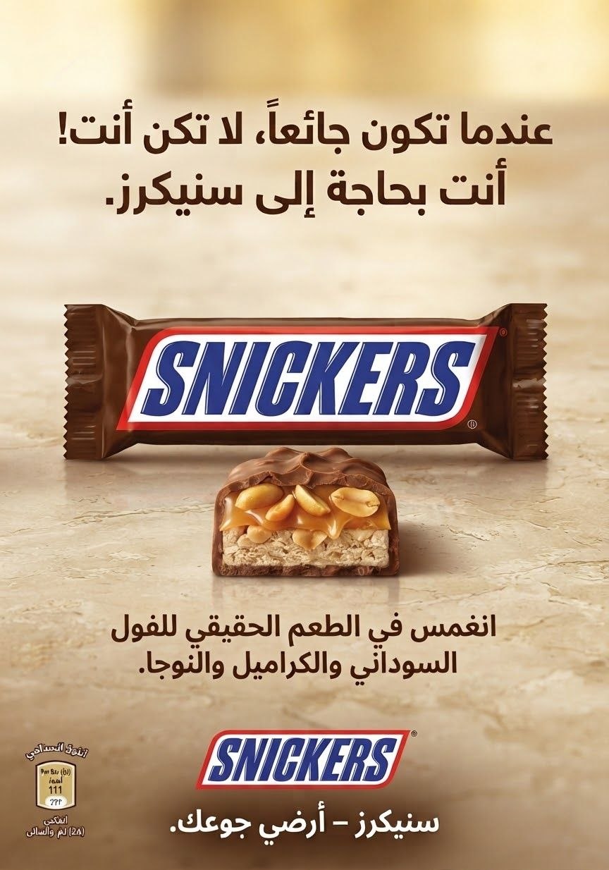 Snickers chocolate - 23g