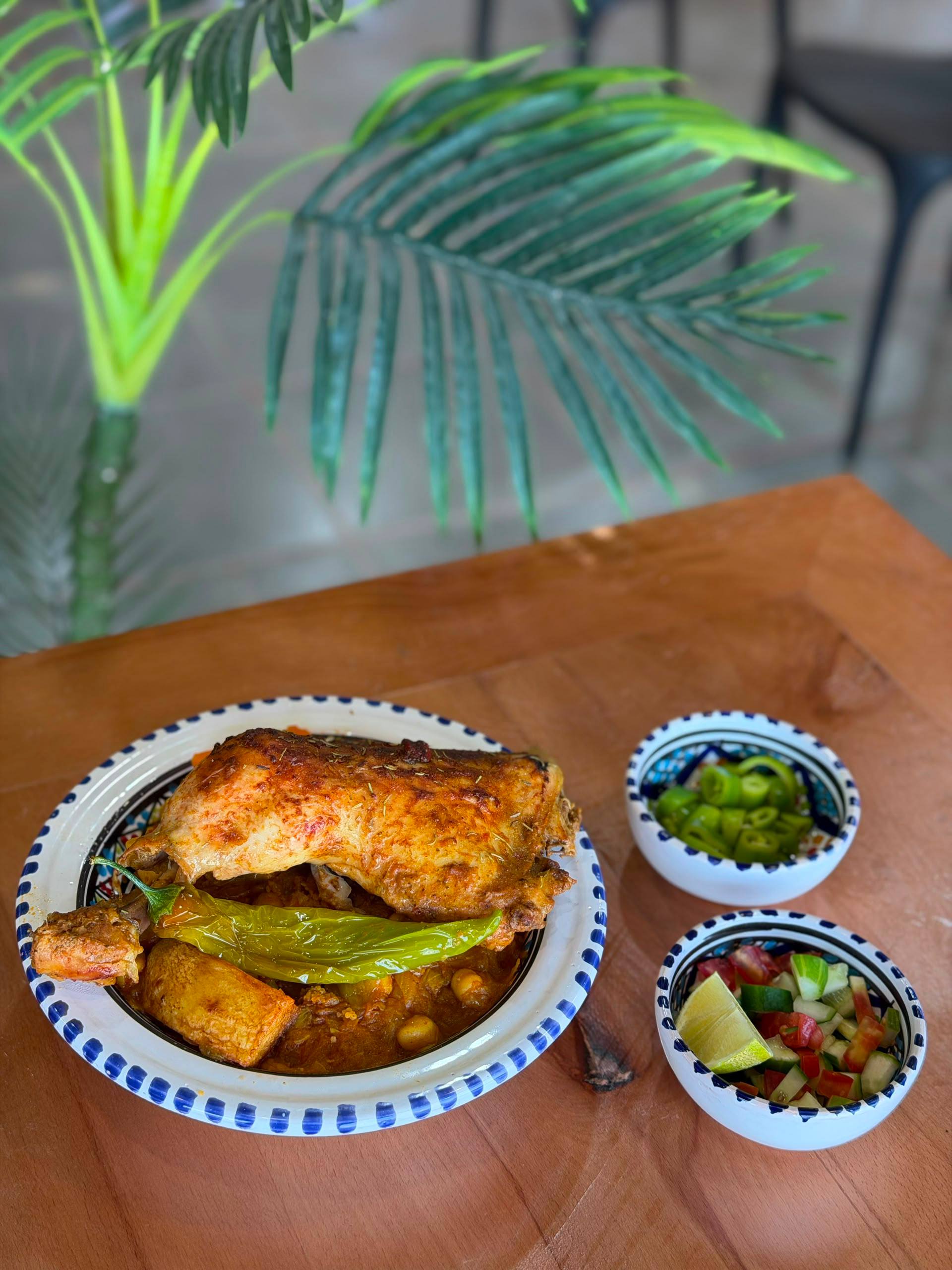 Individual chicken rashda meal