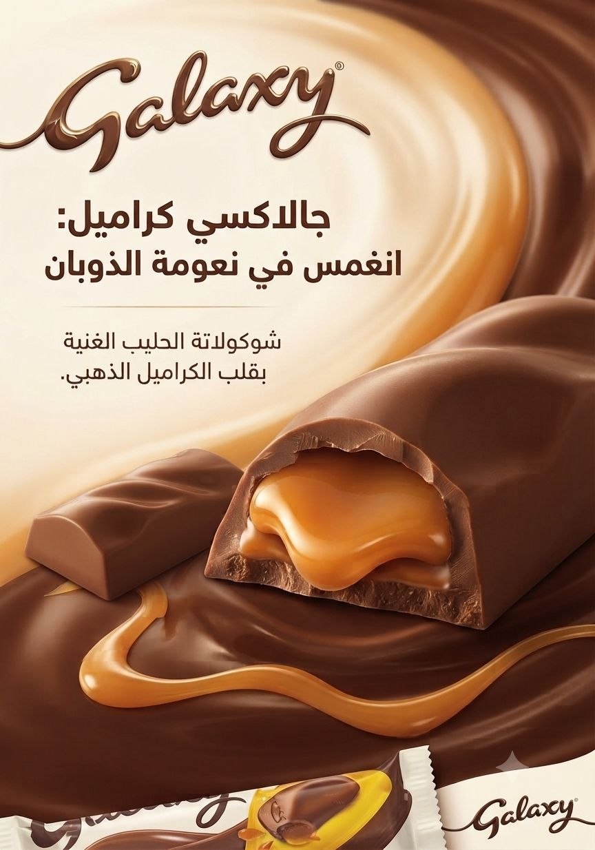 Galaxy chocolate - Caramel