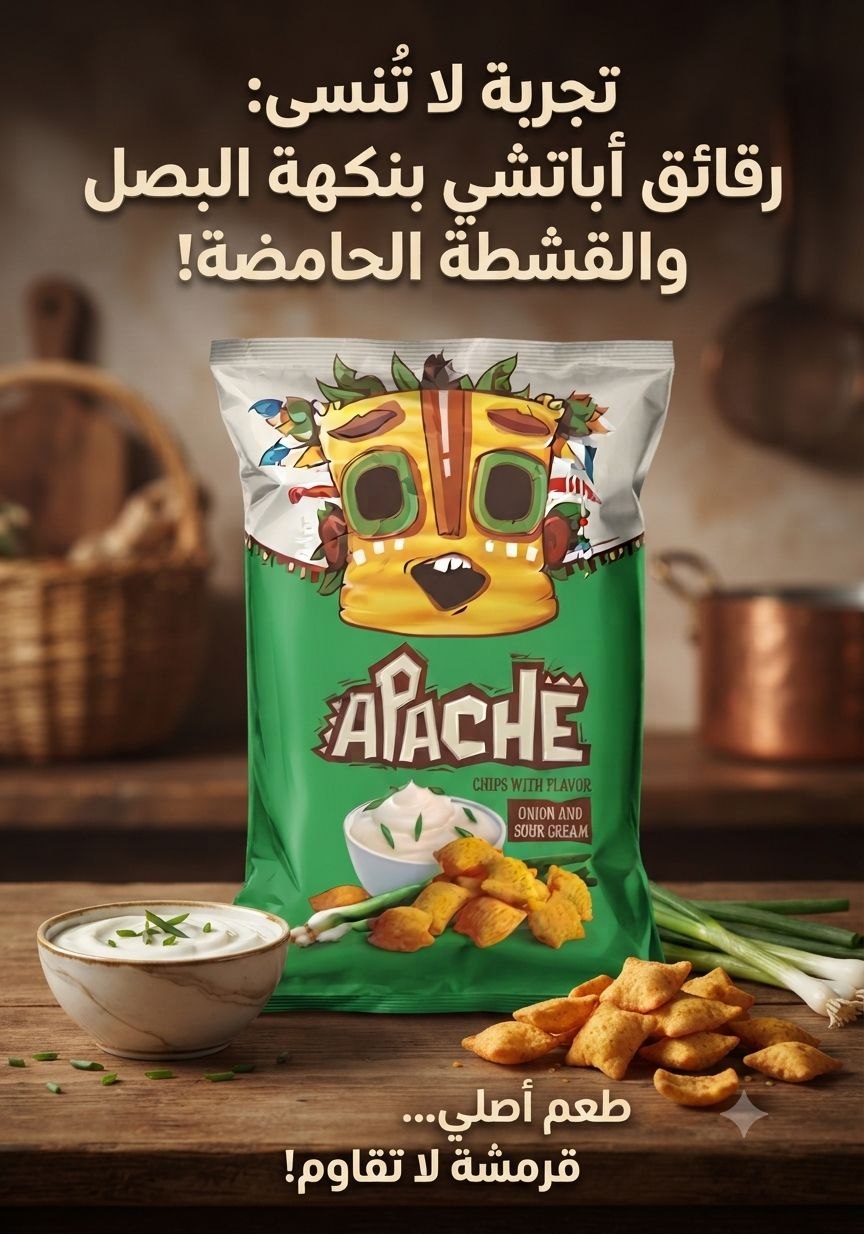 Apache Chips - Sour Cream & Onion