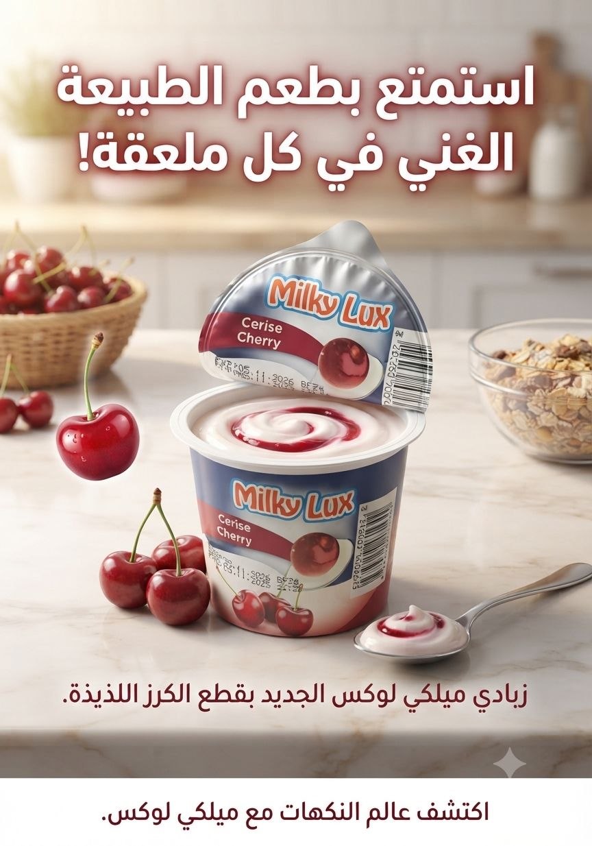 Milky Lux Yogurt - Berry