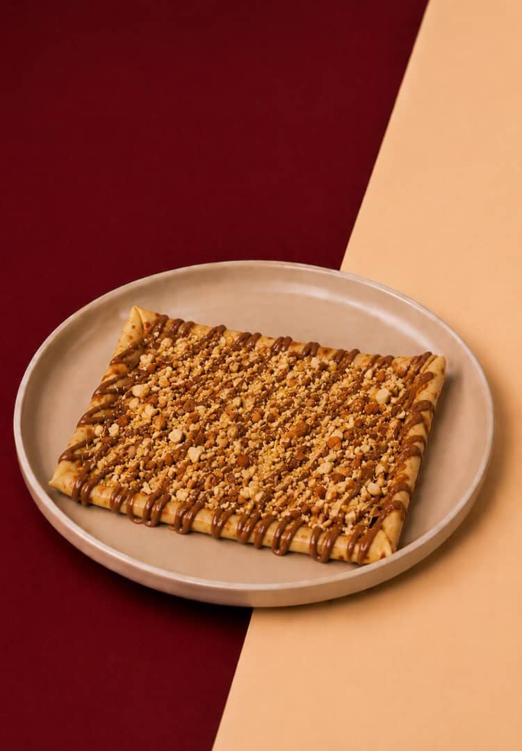 Nutella & Nuts Crepe
