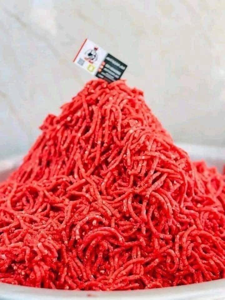 لحم مفروم خارجي