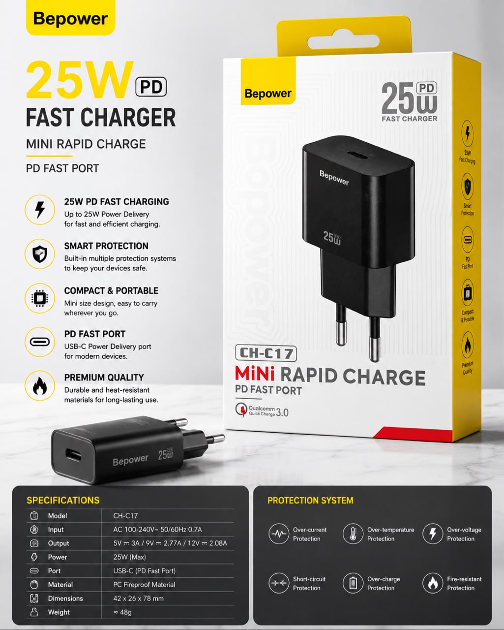 Charging Head - 25 w