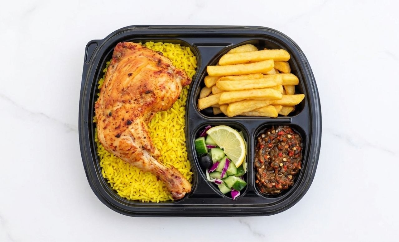Quarter Bordim Chicken Meal
