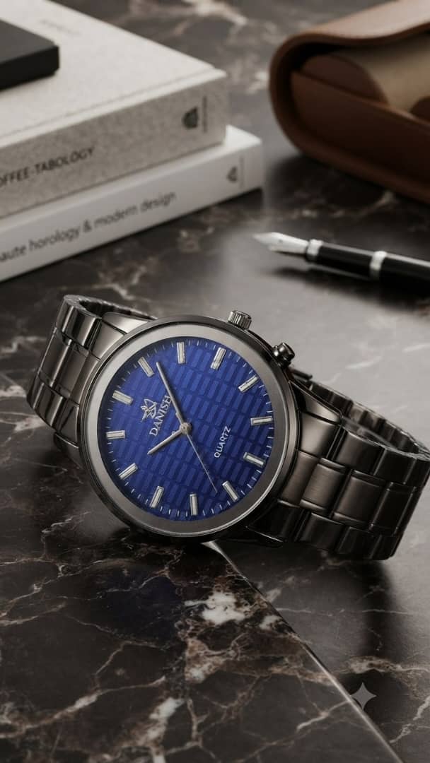 Metal men's watch