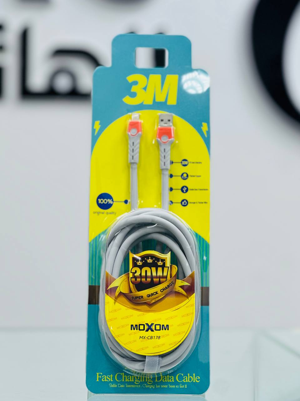 Charging Cable iPhone - MoXoM - 30W