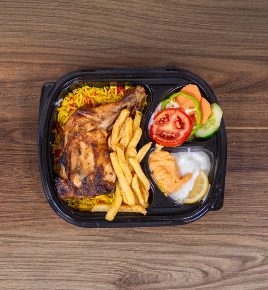 Quarter Grilled Chicken Meal