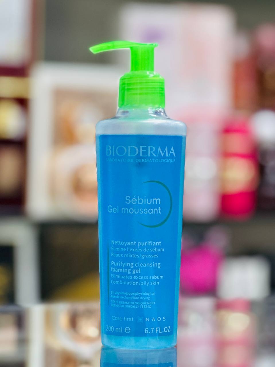 Bioderma wash for combination skin