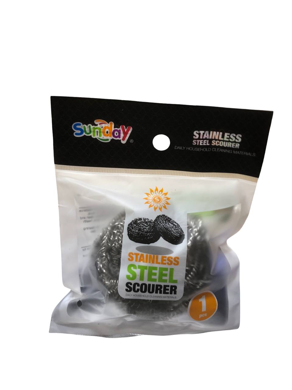 Steel scrubber