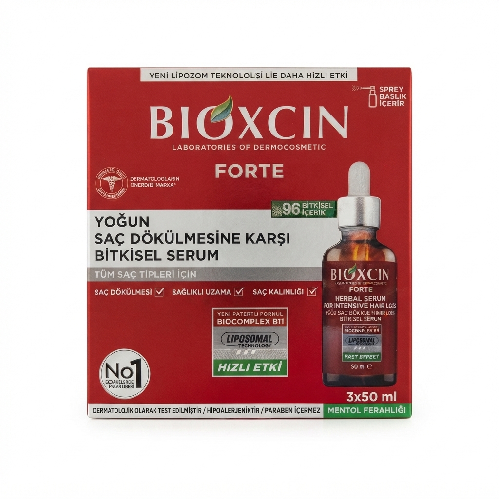 سيروم بيوفكسين فورت المضاد لتساقط الشعر (Bioxcin Forte Herbal Serum)