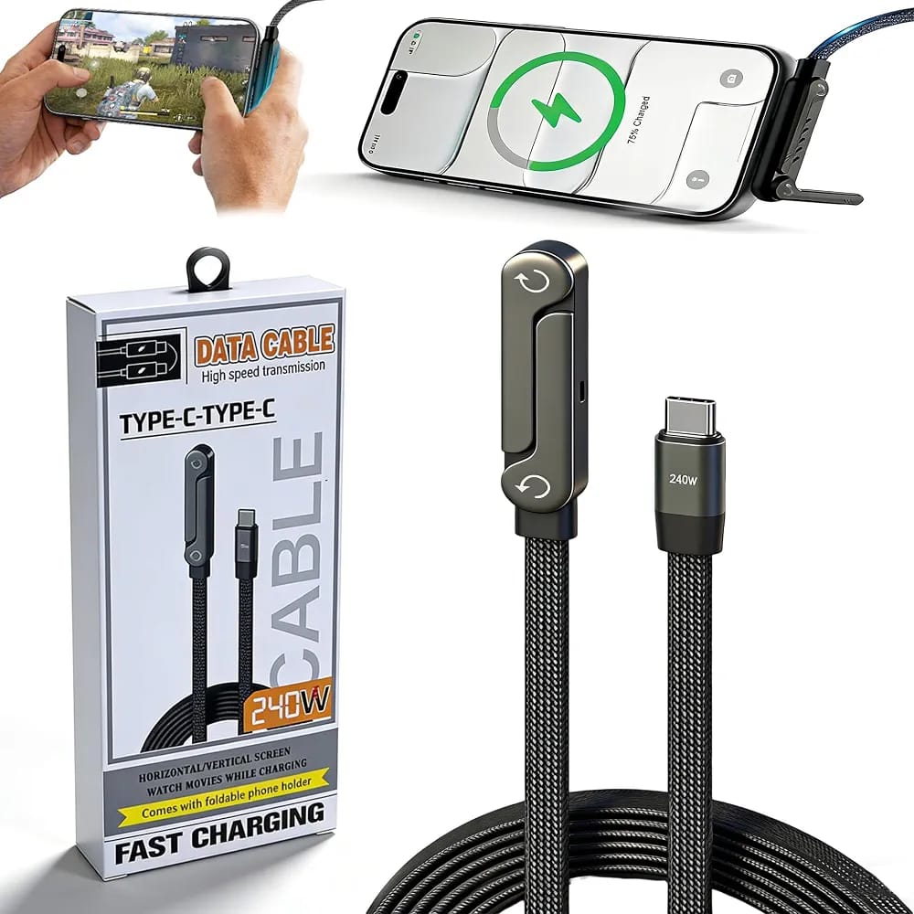 Type-C to Type-C cable with 240W