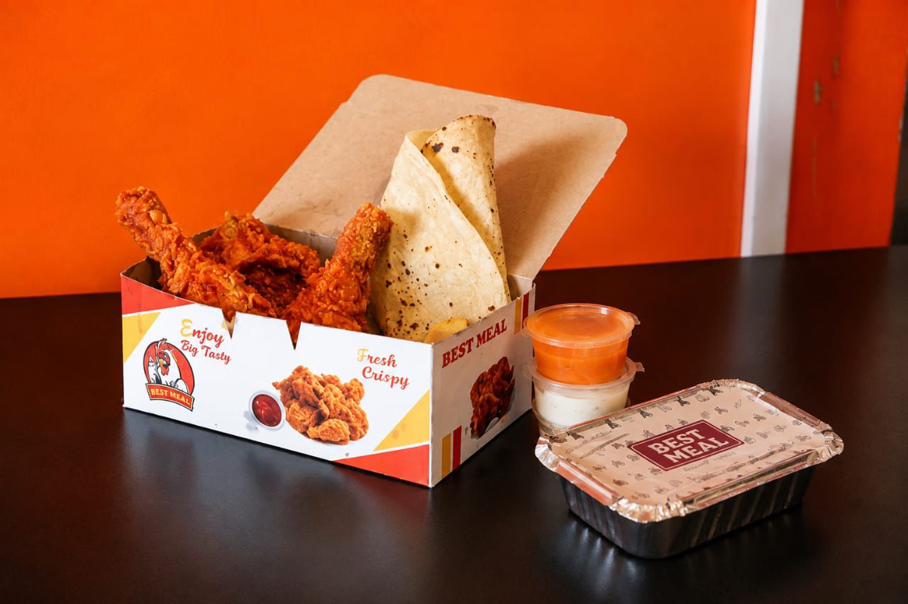 3pcs Nashville KFC meal
