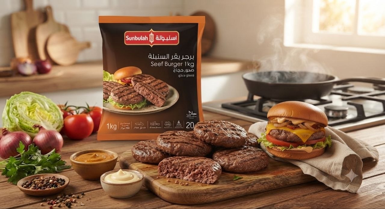 Beef burger - Al-Sanbal