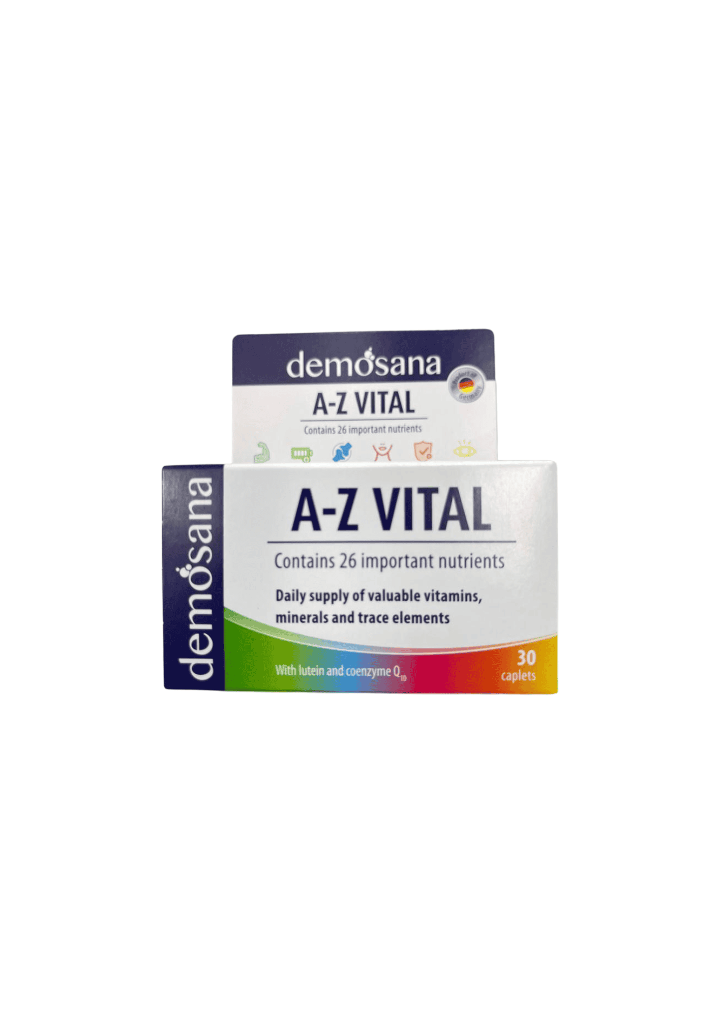 علبة مكمل غذائي متعدد الفيتامينات- Demösana A-Z Vital