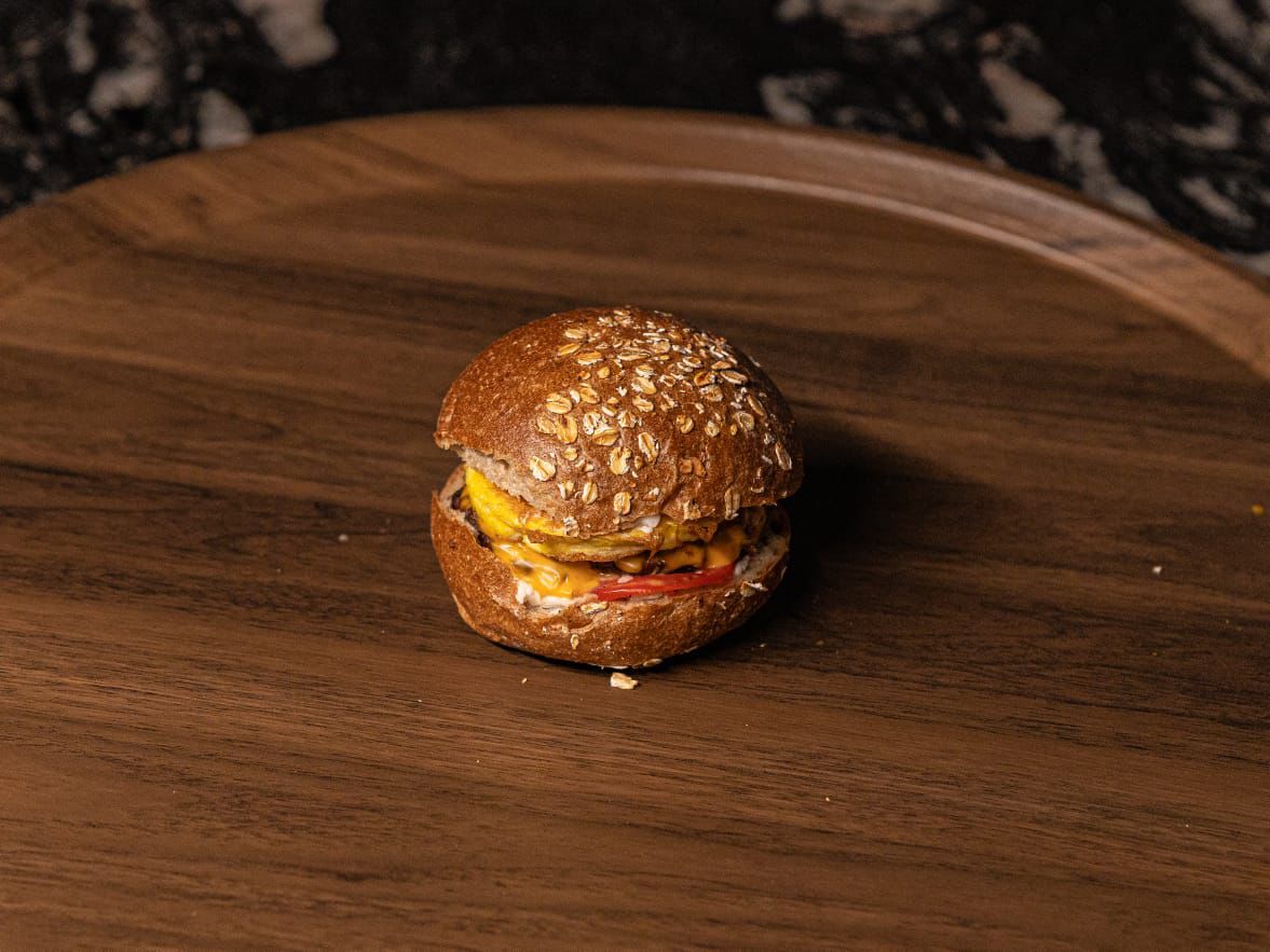 light chicken burger