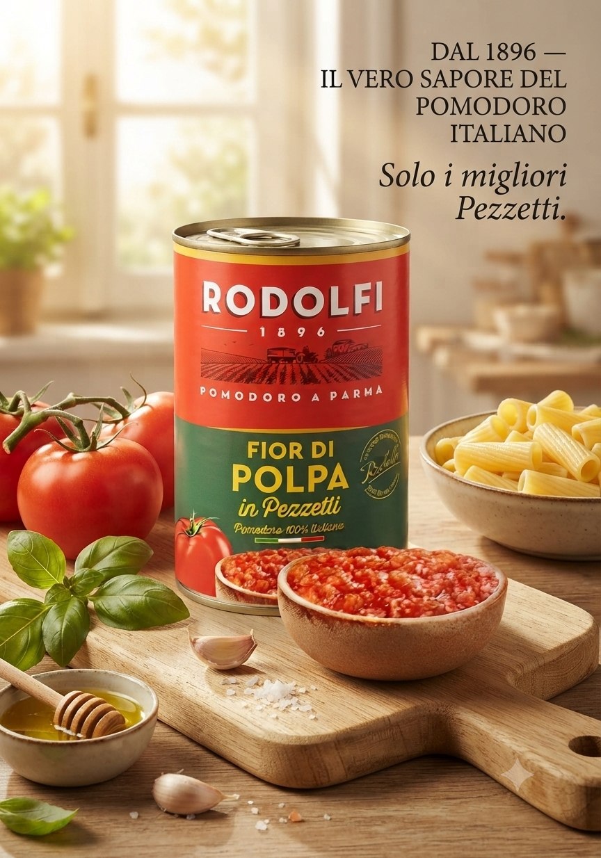 Rudolfi Fior di Pulpa tomato paste
