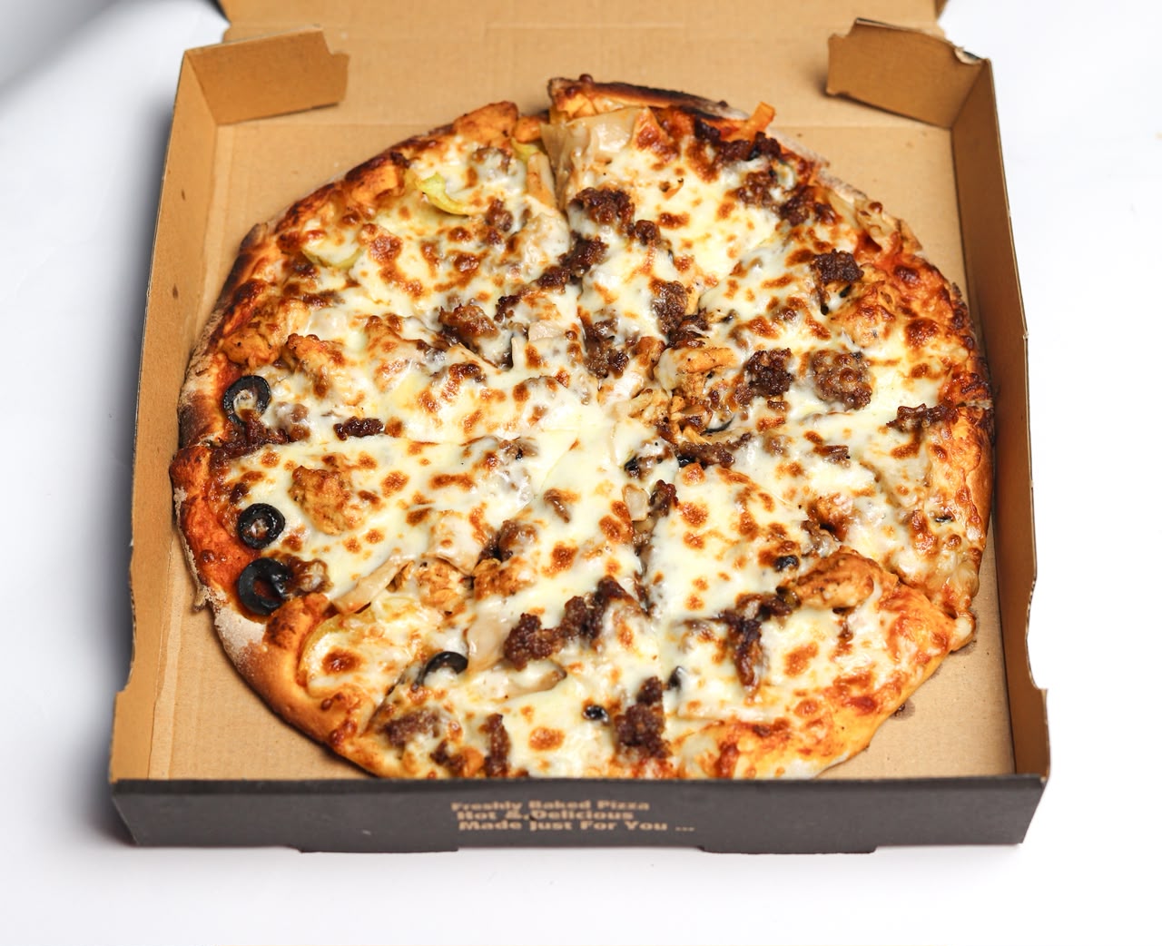 National chicken pizza